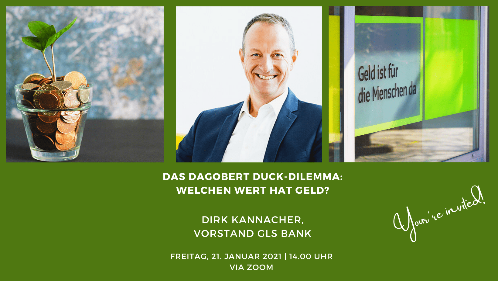 ZukunftsMacher-VIPs-Dirk-Kannacher Das Dagobert Duck-Dilemma: Welchen Wert hat Geld?